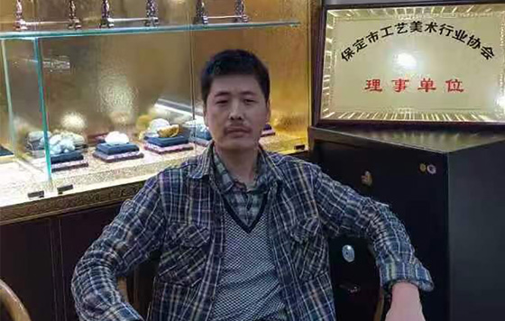 定兴何氏玉雕代表性传承人：何进友